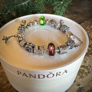 Genuine Pandora Bracelet RARE. Silver